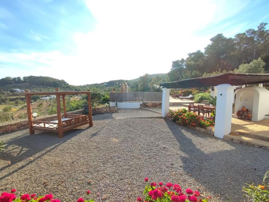 Casa Can Lluc Con Piscina, Jardin Y Vista Al Campo Сан-Мігель-де-Балансат Екстер'єр фото