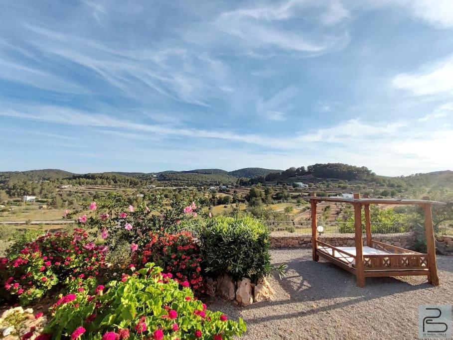 Casa Can Lluc Con Piscina, Jardin Y Vista Al Campo Сан-Мігель-де-Балансат Екстер'єр фото