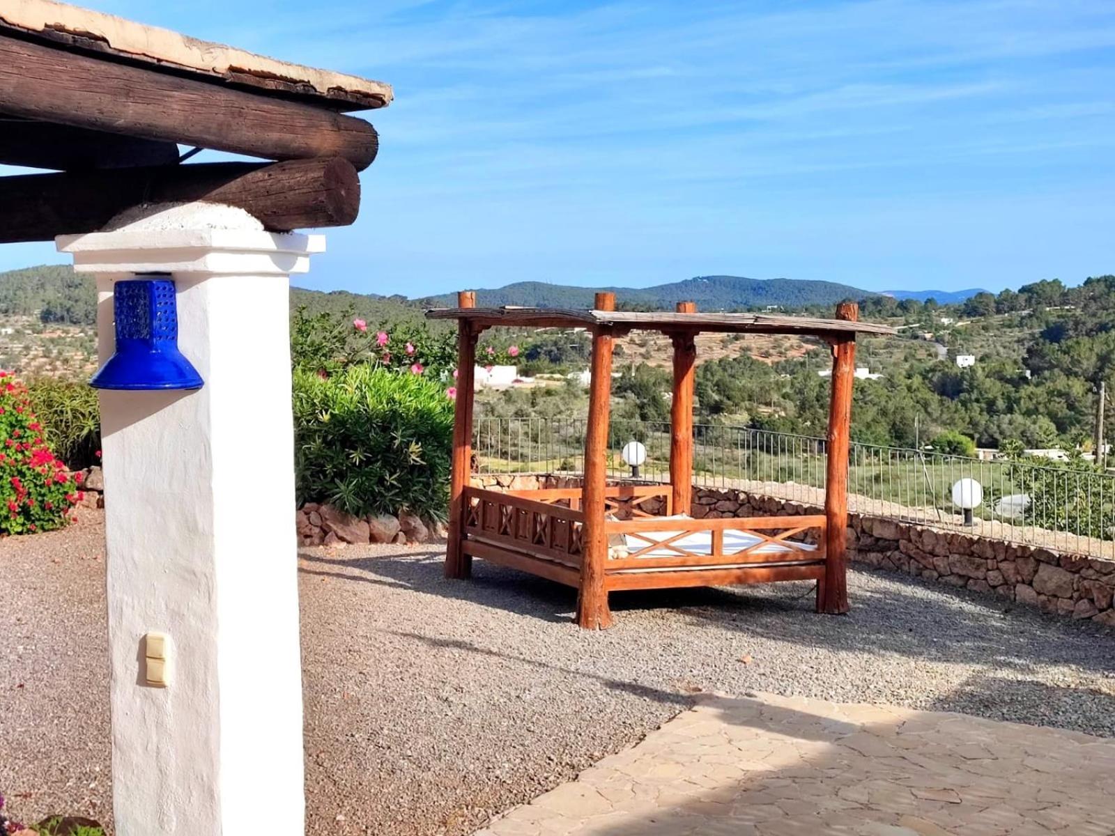 Casa Can Lluc Con Piscina, Jardin Y Vista Al Campo Сан-Мігель-де-Балансат Екстер'єр фото